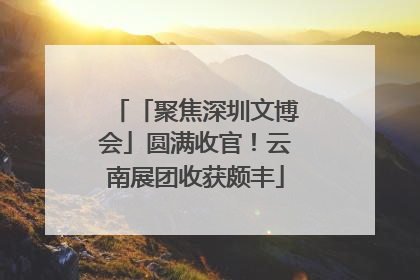 「聚焦深圳文博会」圆满收官！云南展团收获颇丰