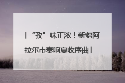 “孜”味正浓！新疆阿拉尔市奏响夏收序曲