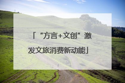 “方言+文创”激发文旅消费新动能