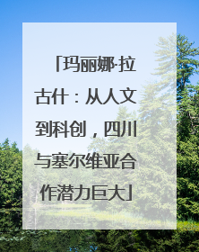 玛丽娜·拉古什：从人文到科创，四川与塞尔维亚合作潜力巨大