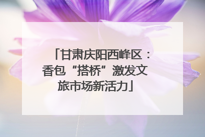 甘肃庆阳西峰区：香包“搭桥”激发文旅市场新活力
