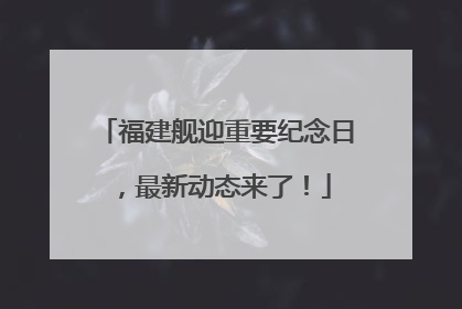 福建舰迎重要纪念日，最新动态来了！