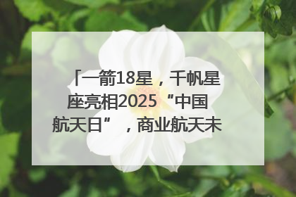 一箭18星，千帆星座亮相2025“中国航天日”，商业航天未来如何改变人类生活？｜海上生明月