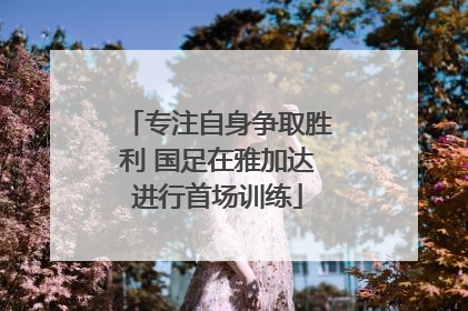 专注自身争取胜利 国足在雅加达进行首场训练