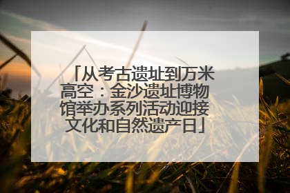 从考古遗址到万米高空：金沙遗址博物馆举办系列活动迎接文化和自然遗产日