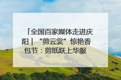 全国百家媒体走进庆阳｜“剪云裳”惊艳香包节：剪纸跃上华服 非遗焕发新彩