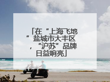 在“上海飞地”盐城市大丰区，“沪苏”品牌日益响亮