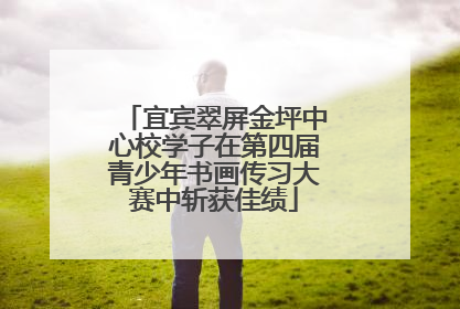 宜宾翠屏金坪中心校学子在第四届青少年书画传习大赛中斩获佳绩