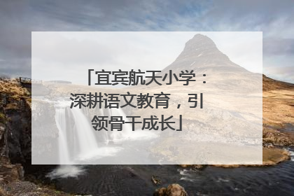 宜宾航天小学：深耕语文教育，引领骨干成长