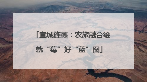 宣城旌德：农旅融合绘就“莓”好“蓝”图