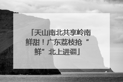 天山南北共享岭南鲜甜！广东荔枝抢“鲜”北上进疆