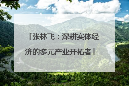 张林飞：深耕实体经济的多元产业开拓者