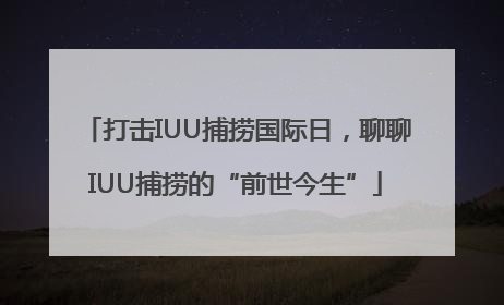 打击IUU捕捞国际日，聊聊IUU捕捞的“前世今生”