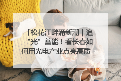 松花江畔涌新潮｜追“光”蓄能！看长春如何用光电产业点亮高质量发展新赛道