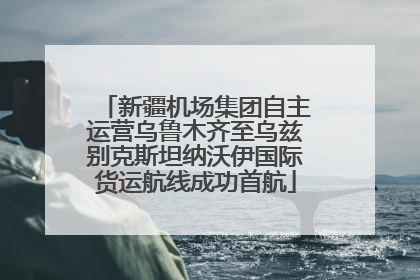 新疆机场集团自主运营乌鲁木齐至乌兹别克斯坦纳沃伊国际货运航线成功首航