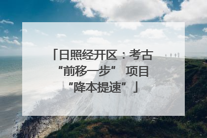 日照经开区：考古“前移一步” 项目“降本提速”