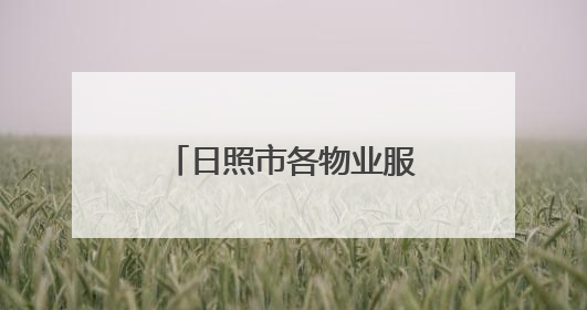 日照市各物业服务企业积极开展端午佳节活动