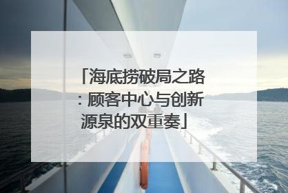 海底捞破局之路：顾客中心与创新源泉的双重奏