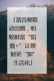 谐音梗联动出圈，蚂蚁财富“指数+”让理财更“加”生活化
