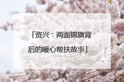 资兴：两面锦旗背后的暖心帮扶故事