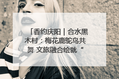 香约庆阳｜合水黑木村：梅花鹿鸵鸟共舞 文旅融合绘就“诗与远方”