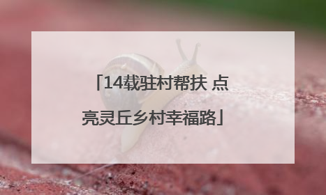 14载驻村帮扶 点亮灵丘乡村幸福路